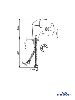 Baterija za bide King J391001 1