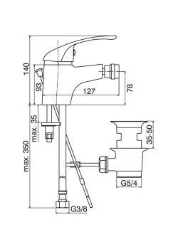 Baterija-za-bide-Standard-6889-Minotti(BKK) 1