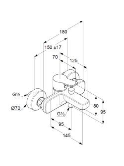 Baterija za kadu Pure&Easy 376810565 1
