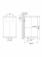 Bojler TALAS E50 litara vertikalni-2