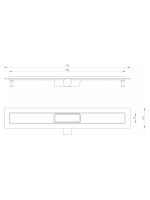 Tuš kanalica MesaTeknik 70cm Line 1