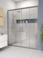 Tuš paravan Quartz Lux 4 160x200cm-2