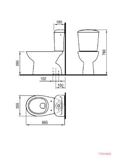 Monoblok simplon Canto Fayans 1