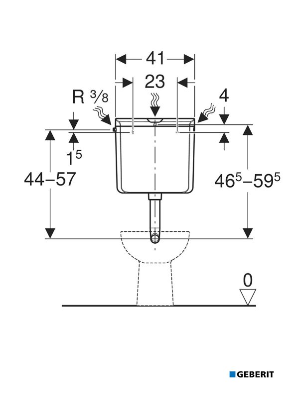 Vodokotlić Rio Geberit AP110 2