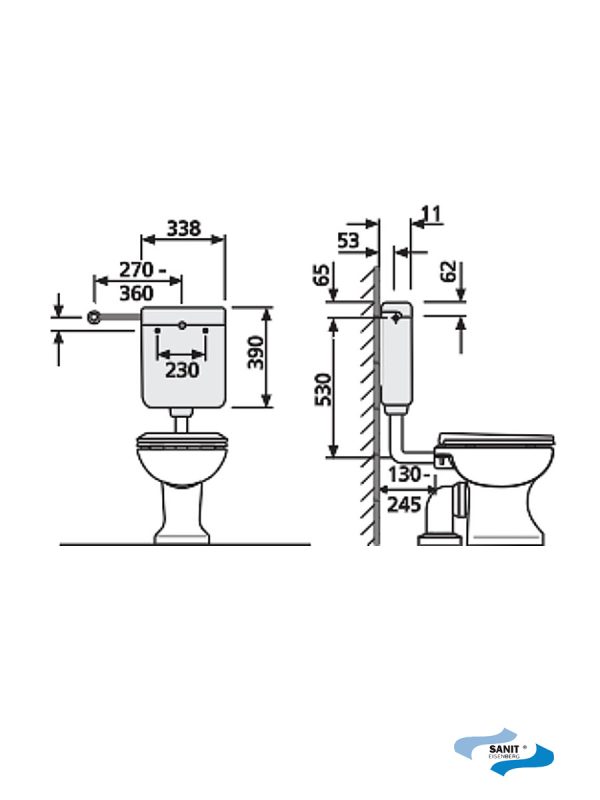 Vodokotlić Sanit 937 1