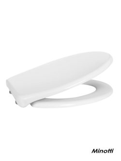 Wc daska duroplast bela MD111