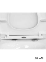Wc daska duroplast bela MD112 1