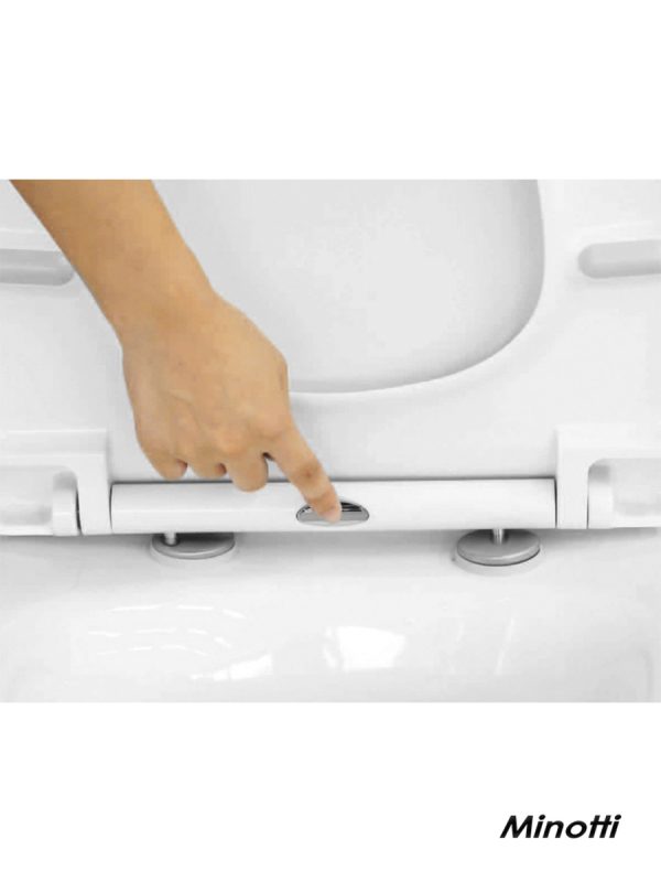 Wc daska duroplast bela MD112 2