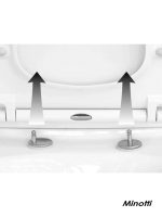 Wc daska duroplast bela MD112 3