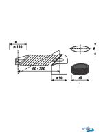 Wc genzla 6 -35cm Sanit 58.111.00.0000 1