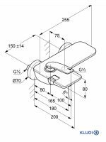 Baterija za kadu Blance-524450575 Kludi-2
