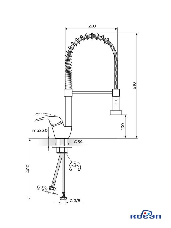 Rosan Baterija King-J389001 poluprofesionalna-2