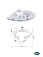 Zomar kada Talija Hidro-Aero 130x130cm-2