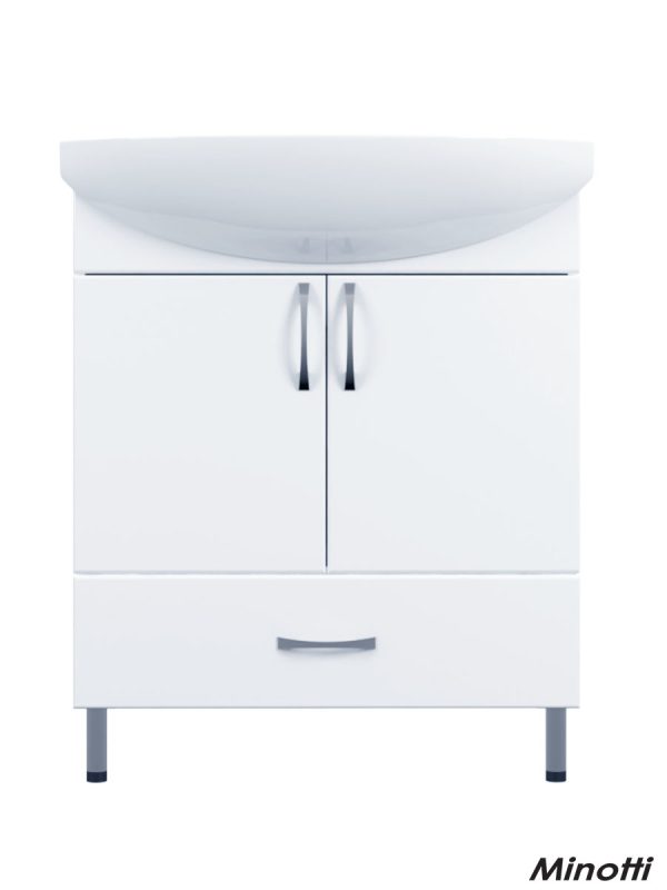 Lavabo sa ormarićem Uni 75 Minotti