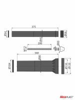 Set produženih priključaka za konzolnu WC-šolju-2