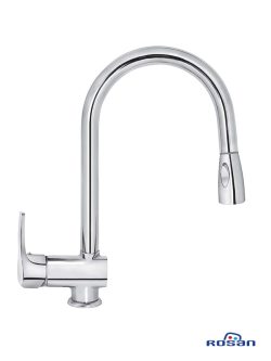 Cibo3-JC58501 Baterija sa izvlačnim tušem Rosan