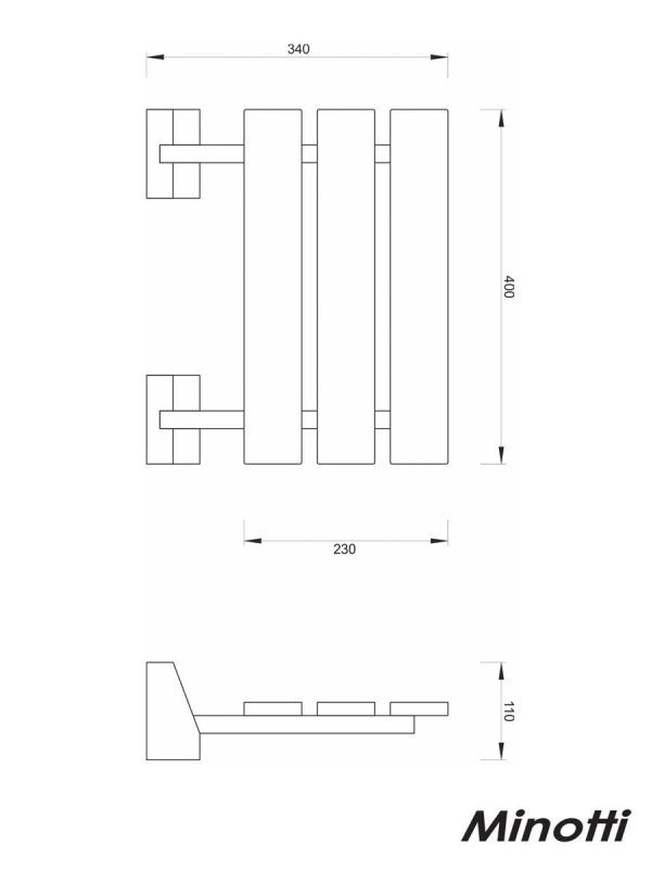 Sedište za tuš kabinu od tikovine-2