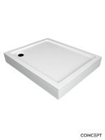 Tuš kada sa-oblogom 100x80cm Concept