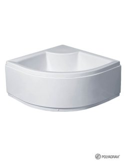 Duboka tuš kada polukružna R90 Polyagram