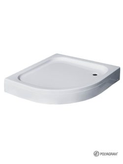 Tuš kada polukružna R90 polyagram