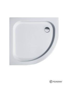 Tuš kada polukružna R90 polyagram-2