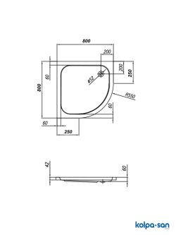 Kolpa-san tuš kada R80 Ontex ugradna-2