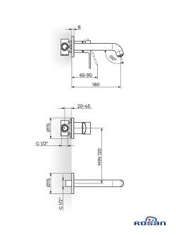 Rosan baterija ugradna Mistique-JM31401 -2