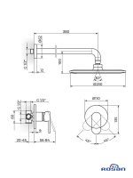 Rosan baterija ugradna Mistique-JM31101-2