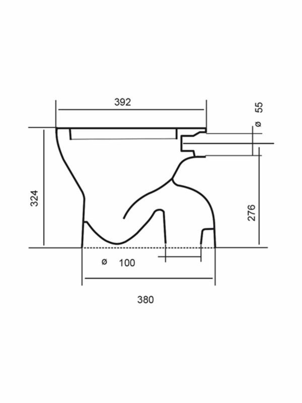 Wc šolja dečija simplon sa daskom-2 Wc šolja dečija simplon sa daskom-2