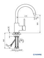Baterija za sudoperu Dark JD38103 1