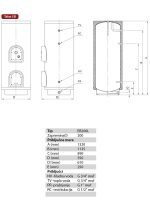 Bojler TALAS EB200L kombinovani podni bojler 1