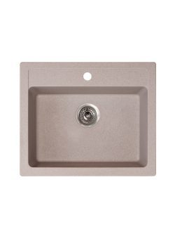 Metalac granitna usadna sudopera xQuadro bež-60