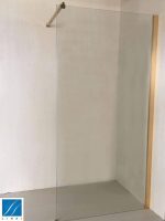 Fiksni tuš paravan Linni Elegance-Gold 90x200cm