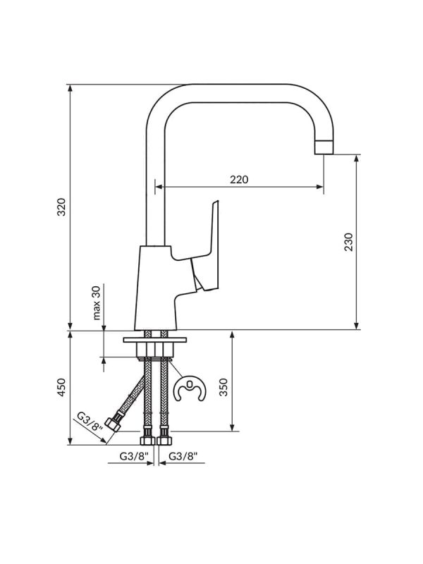 Baterija za sudoperu STOLZ 138203 1