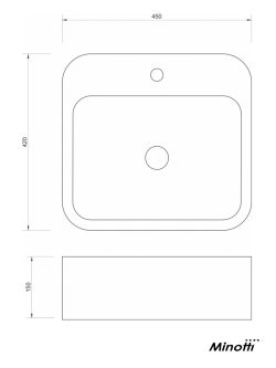Lavabo mermerni SCWP 10 1