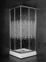 Tuš kabina 80x80cm Minotti dizajnirano staklo-2