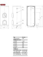 Bojler TALAS EB150L kombinovani podni bojler 2