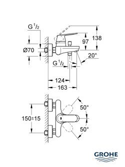 Baterija za kadu EuroSmart Cosmopolitan 32831000 1