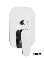 Rozeta za uzidni mešač za tuš sa prebacivačem 12250