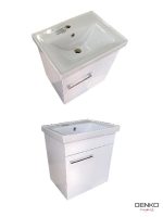 Lavabo sa ormarićem Terra 50cm Bela-4