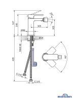 Baterija za bide S2 Black 239101B 1