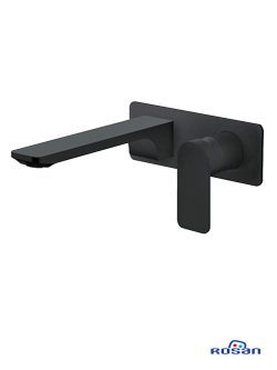 Baterija za lavabo uzidna S2 Black 231401B 1