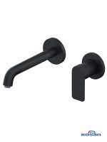 Baterija za lavabo uzidna S2 Black 231402B