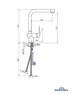 Baterija za sudoperueru S2 Black 238201B 1
