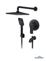 Baterija za tuš kadu S2 Black 231701B