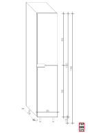 Vertikala City Tower Artteon 190cm 5379 1