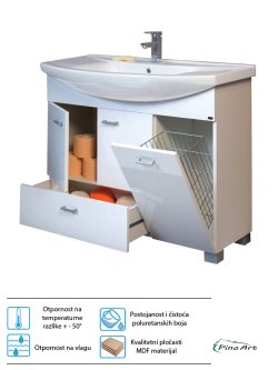 Lavabo sa ormarićem Pino Art Klasik 0103