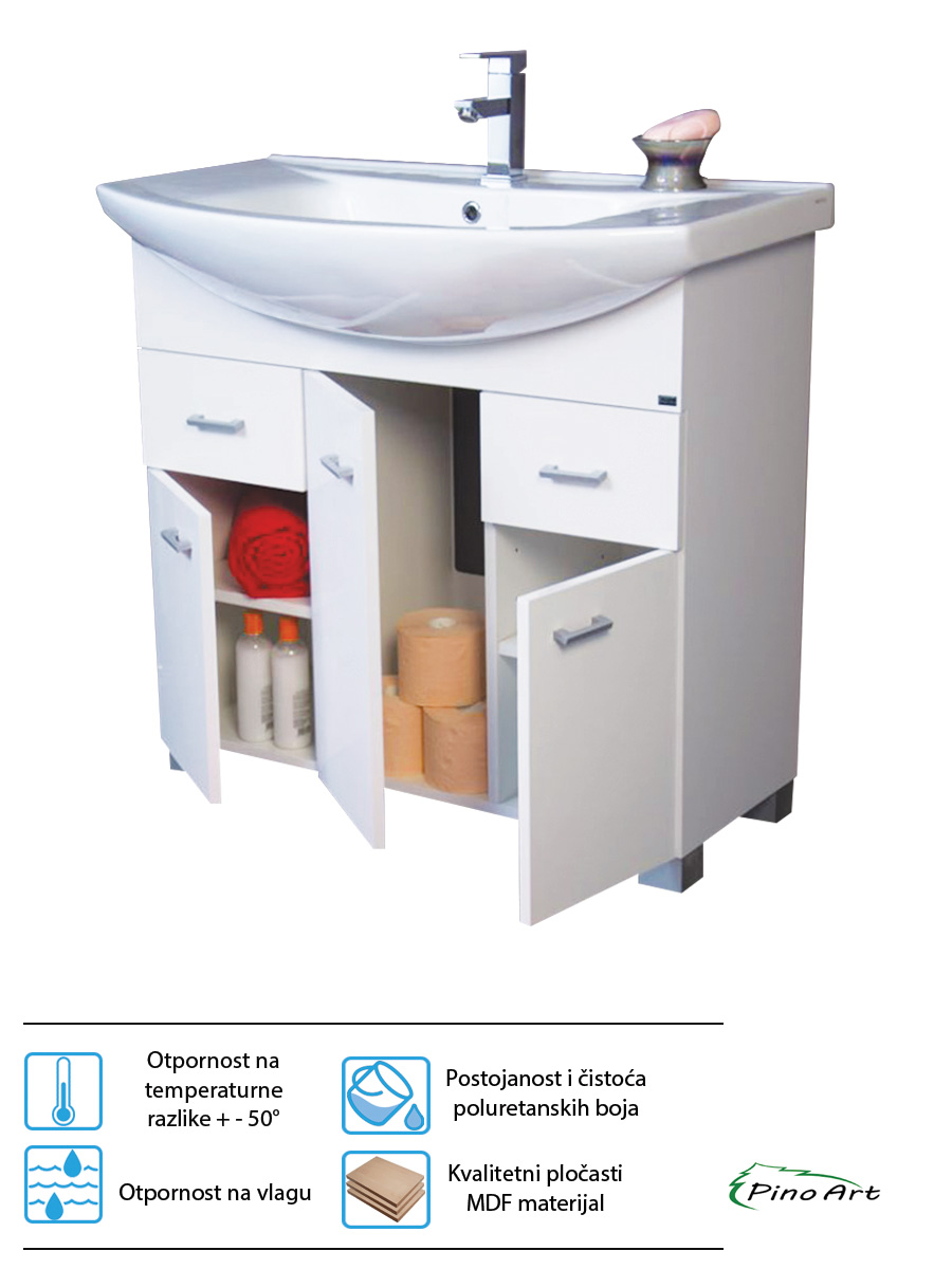 Lavabo-sa-ormaricem-Pino-Art-Klasik-0123 Lavabo sa ormarićem Pino-Art Klasik 85cm-0123