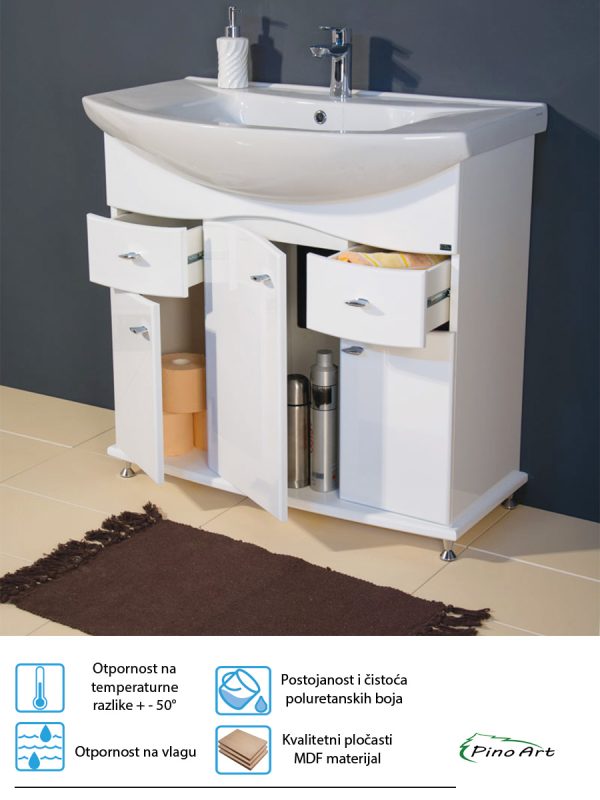 Lavabo sa ormaricem Pino Art Mond 0031 1