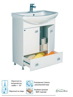 Lavabo sa ormarićem Pino Art Mond 0034